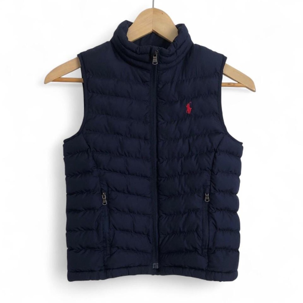 Polo by Ralph Lauren Navy Blue Kids Puffer Vest